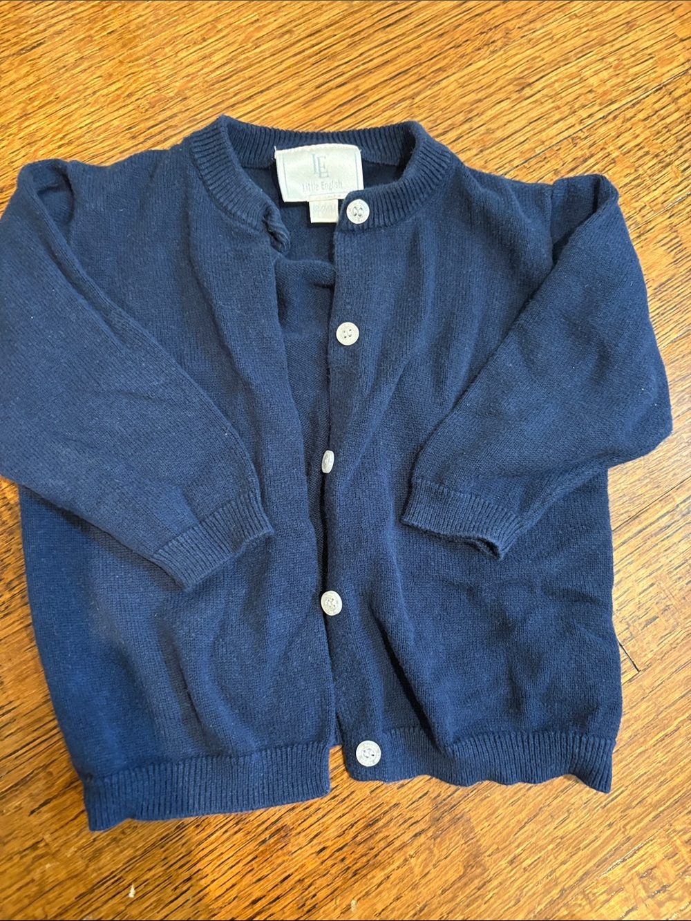 Little English cardigan